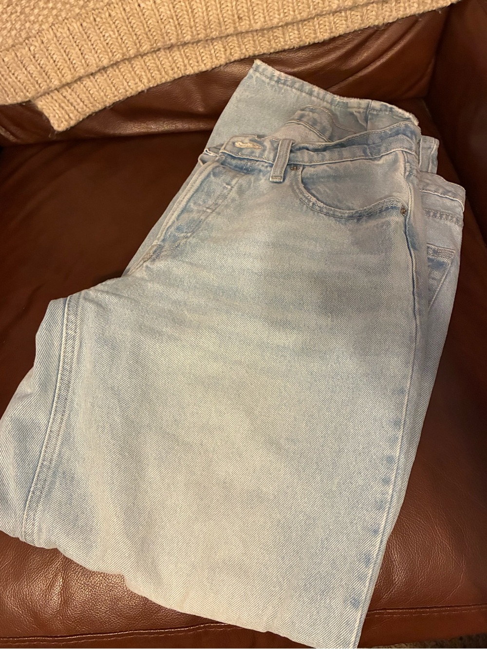 Universal Thread Light Blue Straight Jeans